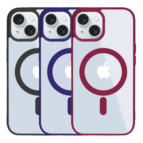 Чохол NEW TPU Color with Magsafe для iPhone 15 Plus