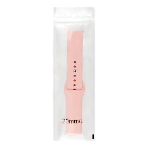 Ремінець Универс 20mm Silicone Original Button Design для Samsung/Amazfit/Huawei превью 2