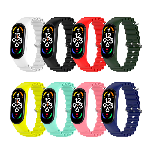 Ремінець для Xiaomi Mi Band 5/6/7 Ocean Band превью 12