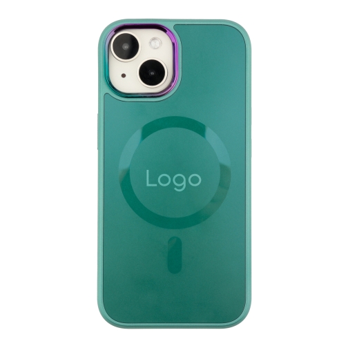 Купити Чохол AG-Glass Chrome Camera with Magsafe для iPhone 15, 5