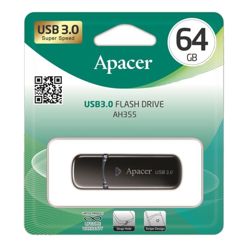 Купить USB Flash Drive 3.2 Apacer AH355 64gb