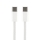 Купить USB For IP Type-C to Type-C New Design Nylon 60W 1:1 Белый