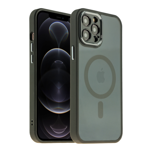 Чохол TPU+PC+Metal Calais with MagSafe для iPhone 12 Pro Max превью 2