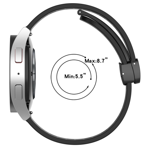 Ремінець Универс 22mm Silicone With Magnetic для Samsung/Amazfit/Huawei превью 9
