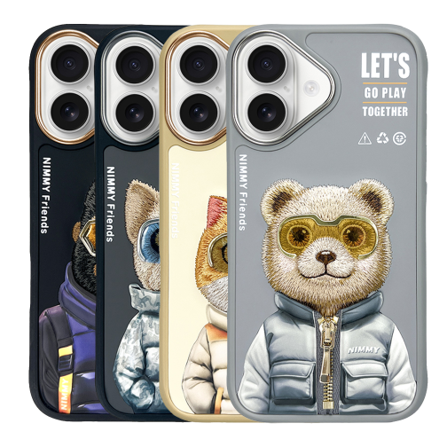 Чохол TPU+PC Nimmy 3D with Metal Buttons для iPhone 16