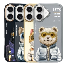 Купить Чехол TPU+PC Nimmy 3D with Metal Buttons для iPhone 16 Купить Чехол TPU+PC Nimmy 3D with Metal Buttons для iPhone 16