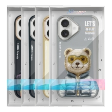 Купить Чехол TPU+PC Nimmy 3D with Metal Buttons для iPhone 16 Купить Чехол TPU+PC Nimmy 3D with Metal Buttons для iPhone 16