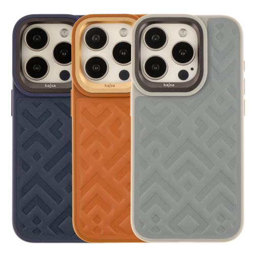 Чохол Kajsa Briquette Collection Rhombus для iPhone 15 Pro