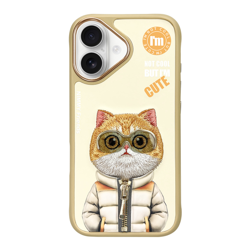 Чохол TPU+PC Nimmy 3D with Metal Buttons для iPhone 16 превью 4