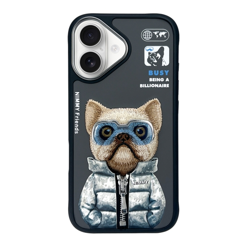 Купить Чехол TPU+PC Nimmy 3D with Metal Buttons для iPhone 16, 5