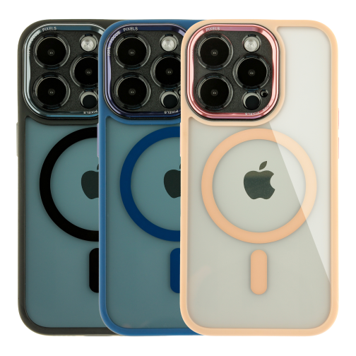 Чохол TPU+PC+Metal Calais with MagSafe для iPhone 14 Pro Max