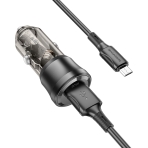 Купити Автомобільний Зарядний Пристрій Borofone BZ23 1USB QC18W+Micro, 7