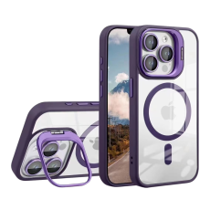 Купити Чохол TPU+PC+Metal Stand Case with MagSafe and Camera Lenses для iPhone 12/12 Pro