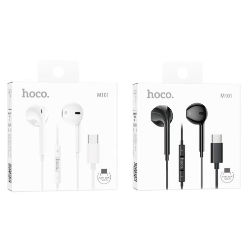 Навушники Hoco M101 Crystal joy wire-controlled digital earphones Type-C превью 2