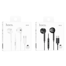 Купити Навушники Hoco M101 Crystal joy wire-controlled digital earphones Type-C