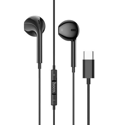 Навушники Hoco M101 Crystal joy wire-controlled digital earphones Type-C превью 4