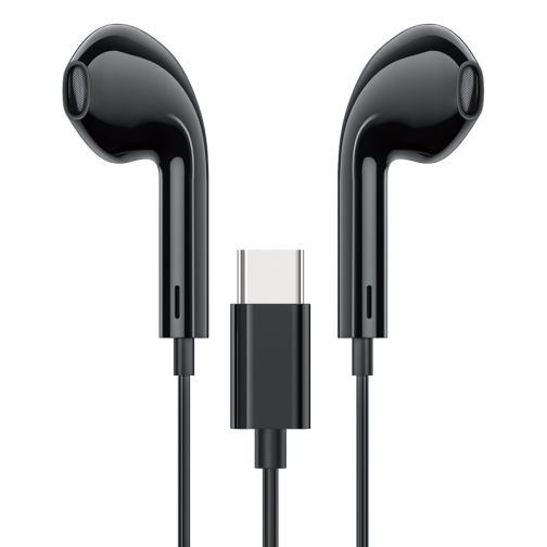 Купити Навушники Hoco M101 Crystal joy wire-controlled digital earphones Type-C, 6