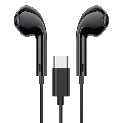Навушники Hoco M101 Crystal joy wire-controlled digital earphones Type-C превью 6