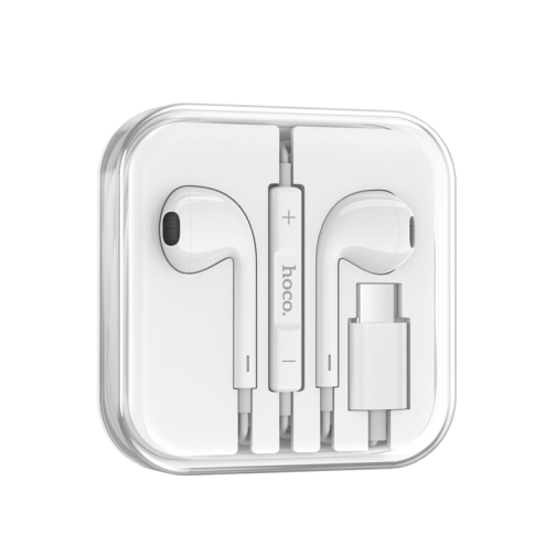 Навушники Hoco M101 Crystal joy wire-controlled digital earphones Type-C превью 7