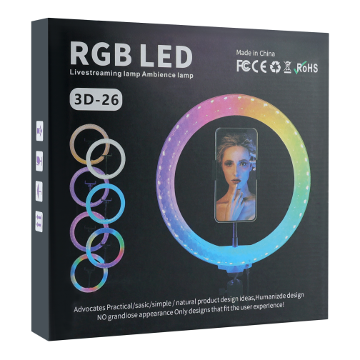 Лампа RGB Crystal 3D-26 26cm превью 2