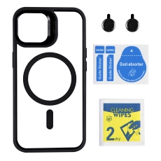 Купити Чохол TPU+PC+Metal Stand Case with MagSafe and Camera Lenses для iPhone 14