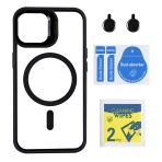 Купить Чехол TPU+PC+Metal Stand Case with MagSafe and Camera Lenses для iPhone 14, 2