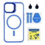 Купить Чехол TPU+PC+Metal Stand Case with MagSafe and Camera Lenses для iPhone 14, 3
