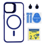 Купить Чехол TPU+PC+Metal Stand Case with MagSafe and Camera Lenses для iPhone 14, 4