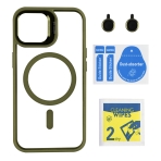 Купить Чехол TPU+PC+Metal Stand Case with MagSafe and Camera Lenses для iPhone 14, 6