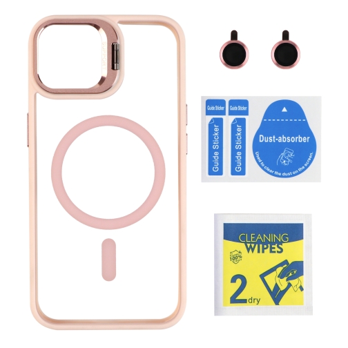 Купить Чехол TPU+PC+Metal Stand Case with MagSafe and Camera Lenses для iPhone 14, 9