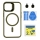 Купить Чехол TPU+PC+Metal Stand Case with MagSafe and Camera Lenses для iPhone 14 Green