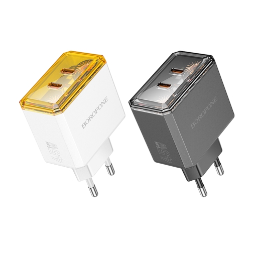 Купить Сетевое Зарядное Устройство Borofone BAS33A 2USB-C PD/QC45W
