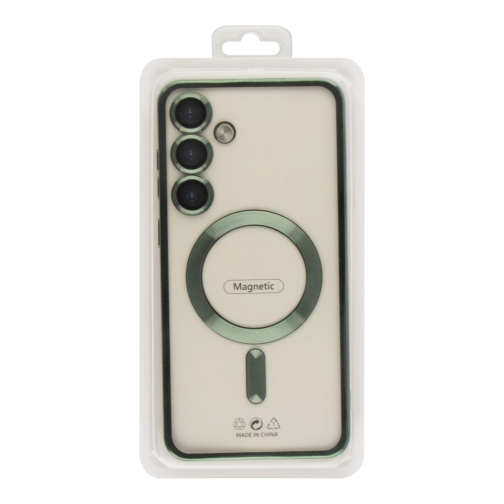 Купить Чехол TPU Metallic Full Camera with Magsafe для Samsung Galaxy S24+ 5G (S926), 5