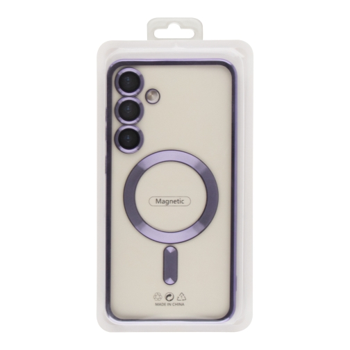Купить Чехол TPU Metallic Full Camera with Magsafe для Samsung Galaxy S24+ 5G (S926), 8