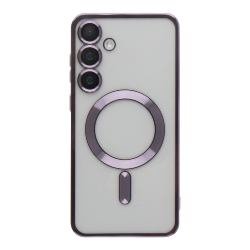 Купить Чехол TPU Metallic Full Camera with Magsafe для Samsung Galaxy S24+ 5G (S926), 11