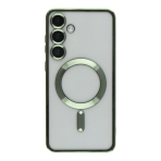 Купить Чехол TPU Metallic Full Camera with Magsafe для Samsung Galaxy S24+ 5G (S926), 12