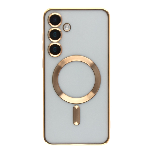 Купить Чехол TPU Metallic Full Camera with Magsafe для Samsung Galaxy S24+ 5G (S926), 13