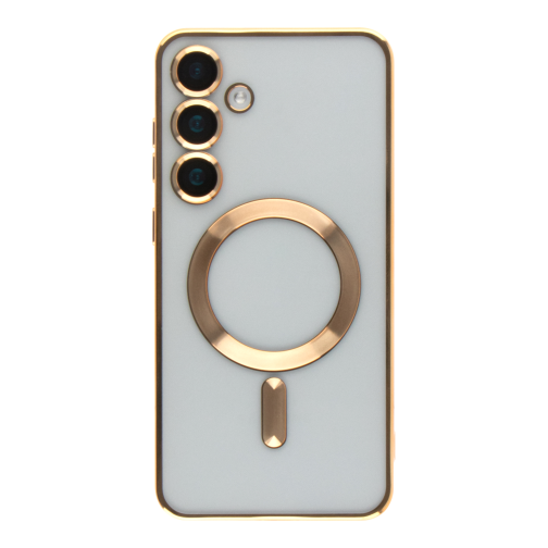 Чехол TPU Metallic Full Camera with Magsafe для Samsung Galaxy S24+ 5G (S926) превью 13