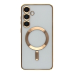 Купить Чехол TPU Metallic Full Camera with Magsafe для Samsung Galaxy S24+ 5G (S926), 13