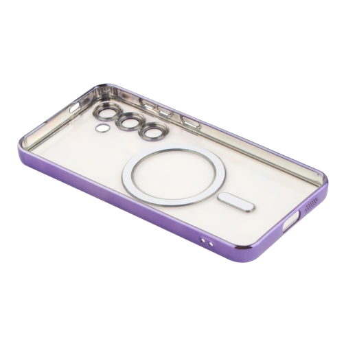 Купить Чехол TPU Metallic Full Camera with Magsafe для Samsung Galaxy S24+ 5G (S926), 19
