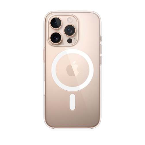 Чохол TPU Clear Case with Magsafe для iPhone 16 Pro Max превью 2