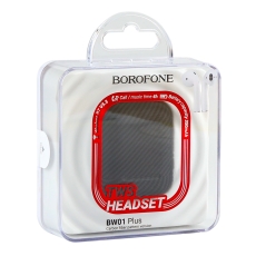 Купити Бездротова Стерео Гарнітура Borofone BW01 Plus TWS (carbon version)
