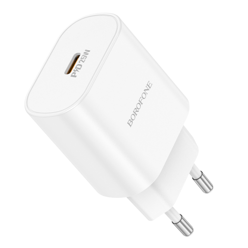 Мережевий Зарядний Пристрій Borofone BA82A 1USB-C PD/QC 25W превью 5