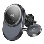 Купити Автотримач Borofone BH219 Fine 2-in-1 Magnetic Wireless 15W