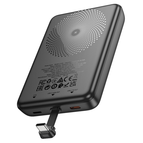 Купить Power Bank Hoco J133A Triumph PD20W magnetic with cable(Type-C) 10000mAh, 3