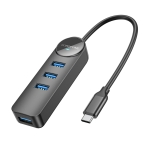 Купить USB Hub Borofone DH5 4-in-1 (Type-C to USB3.0*4)(L=0.2M)
