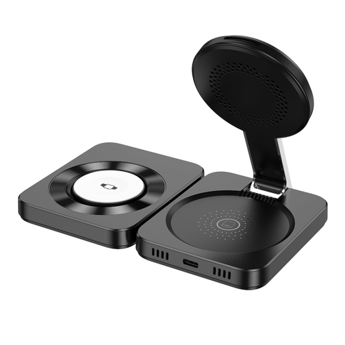 Купить Беспроводное Зарядное Устройство Hoco CQ11 3-in-1 Magnetic Wireless 15W, 4