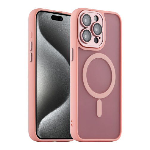 Чохол TPU+PC Magnetic Matte Camera Lens with Magsafe для iPhone 15 Pro Max превью 2
