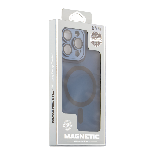 Чохол TPU+PC Magnetic Matte Camera Lens with Magsafe для iPhone 15 Pro Max превью 5
