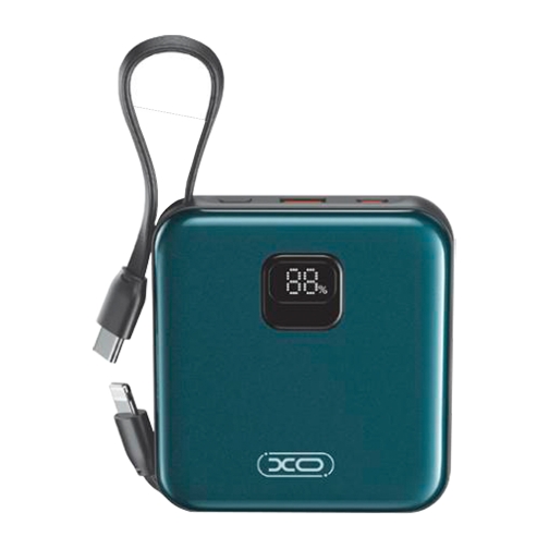 Купить Power Bank XO PR235 22.5W with built-in iP and TYPE-C cable 10000 mAh, 3